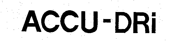 ACCU-DRI