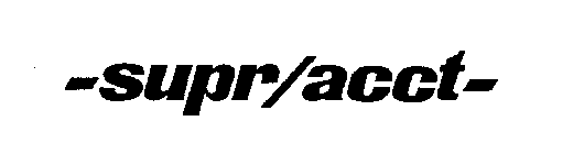 -SUPR/ACCT-