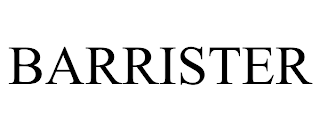 BARRISTER