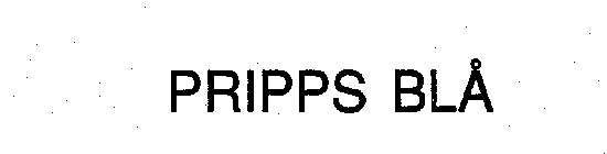 PRIPPS BLA