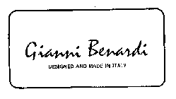 GIANNI BENARDI