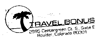 TRAVEL BONUS