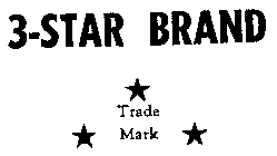 3-STAR BRAND TRADE MARK