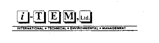 I-TEM, LTD. INTERNATIONAL-TECHNICAL-ENVIRONMENTAL-MANAGEMENT