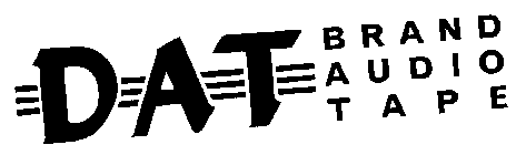 DAT BRAND AUDIO TAPE