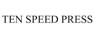 TEN SPEED PRESS