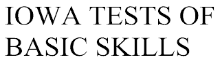 IOWA TESTS OF BASIC SKILLS