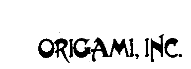 ORIGAMI, INC.