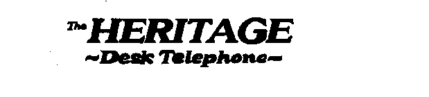 THE HERITAGE DESK TELEPHONE