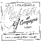 LA LOUISIANE CAJUN ET COMPAGNIE USA LAISSEZ LES BONS TEMPS ROULER