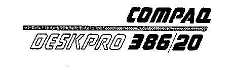 COMPAQ DESKPRO 386/20