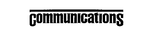 COMMUNICATIONS