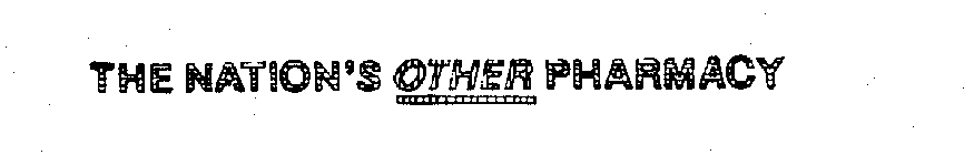 THE NATION'S OTHER PHARMACY