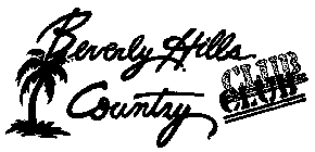 BEVERLY HILLS COUNTRY CLUB