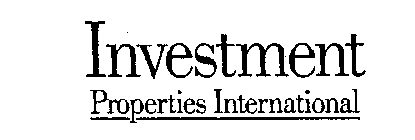 INVESTMENT PROPERTIES INTERNATIONAL