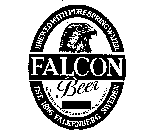 FALCON BEER BREWED WITH PURE SPRING WATER EST. 1896 FALKENBERG SWEDEN