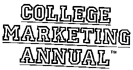 COLLEGE MARKETING ANNUAL