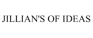 JILLIAN'S OF IDEAS