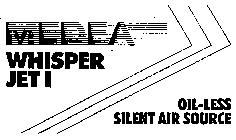 MEDEA WHISPER JET I OIL-LESS SILENT AIR SOURCE