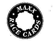 MAXX RACE CARDS