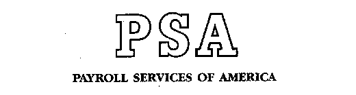 PSA PAYROLL SERVICES OF AMERICA