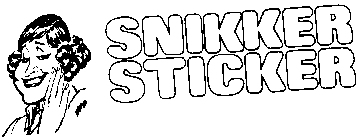 SNIKKER STICKER