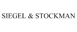 SIEGEL & STOCKMAN