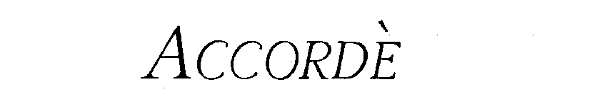 ACCORDE