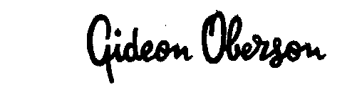 GIDEON OBERSON