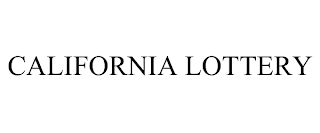 CALIFORNIA LOTTERY