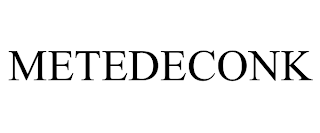 METEDECONK
