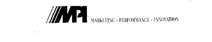 MPI MARKETING - PERFORMANCE - INNOVATION