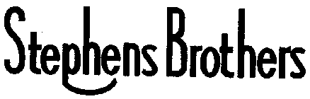 STEPHENS BROTHERS
