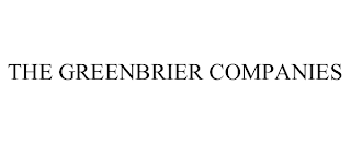 THE GREENBRIER COMPANIES