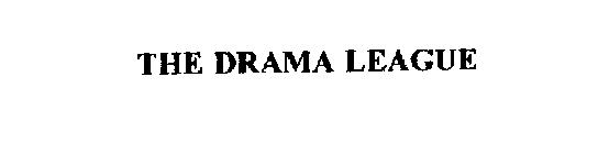 THE DRAMA LEAGUE