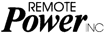 REMOTE POWER INC.