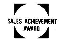 SALES ACHIEVEMENT AWARD