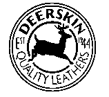 DEERSKIN QUALITY LEATHERS EST 1944