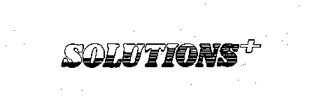 SOLUTIONS+