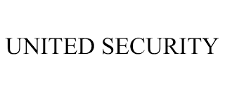 UNITED SECURITY