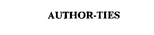 AUTHOR-TIES