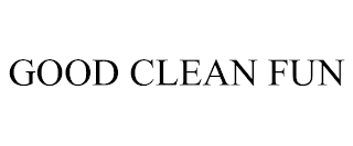 GOOD CLEAN FUN