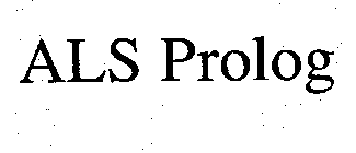 ALS PROLOG
