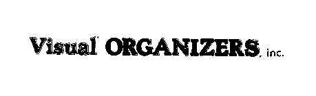 VISUAL ORGANIZERS, INC.