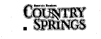 MOUNTAIN MEADOWS COUNTRY SPRINGS