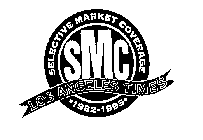 SMC SELECTIVE MARKET COVERAGE LOS ANGELES TIMES 1982-1995