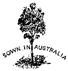 SOWN IN AUSTRALIA