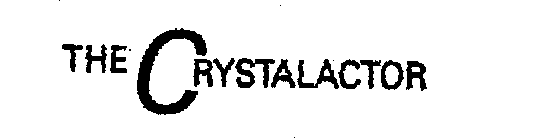 THE CRYSTALACTOR