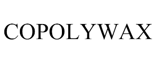 COPOLYWAX