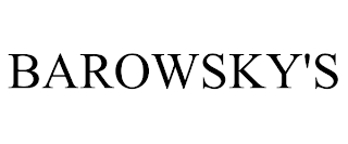 BAROWSKY'S